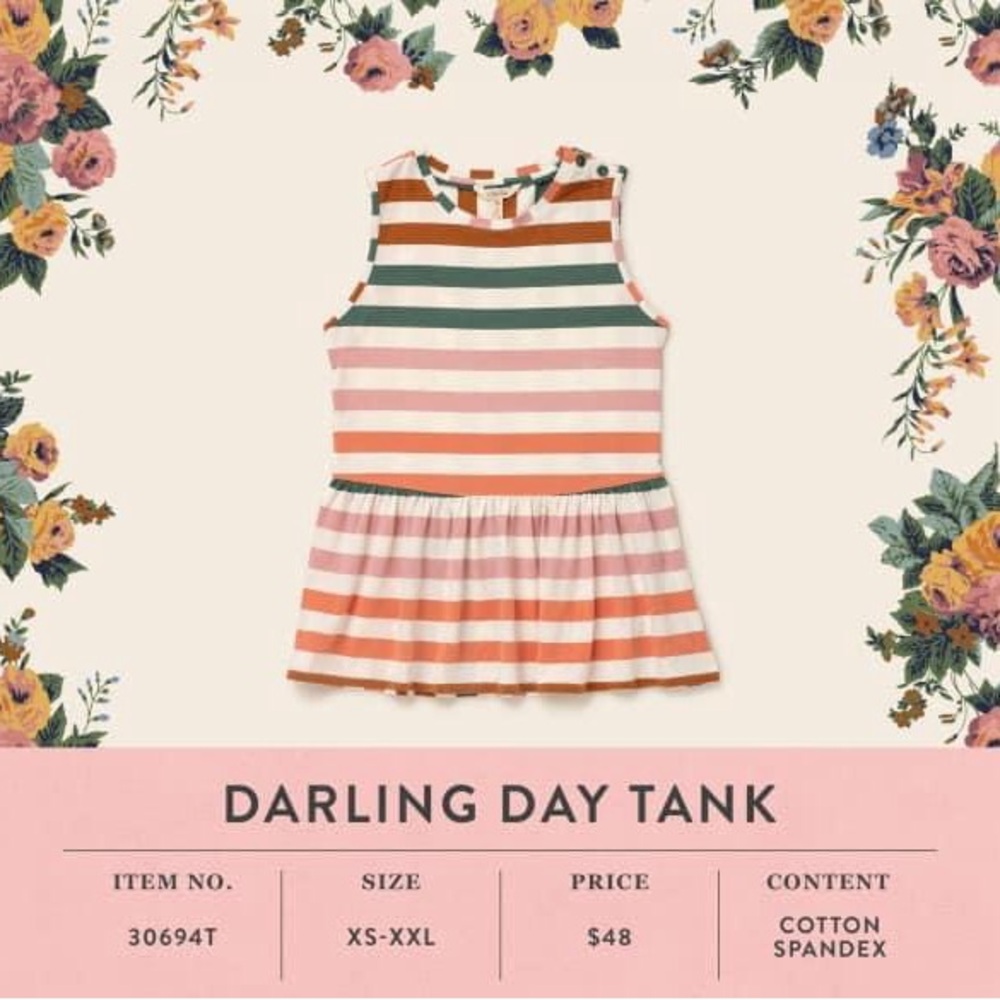 Darling Day Tank - Picture 2 of 2